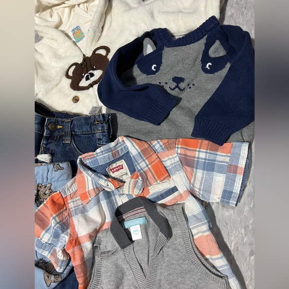 6-12 month boy pkg lined jeans - Picture 3 of 8